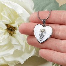 Load image into Gallery viewer, 18K White Wolf Gold Necklace