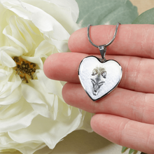 Load image into Gallery viewer, 18K White Wolf Gold Necklace