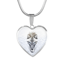 Load image into Gallery viewer, 18K White Wolf Gold Necklace