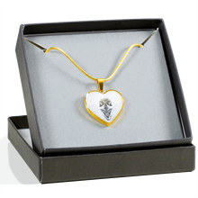 Load image into Gallery viewer, 18K White Wolf Gold Necklace