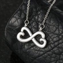 Load image into Gallery viewer, 21St Birthday Gift Infinity Hearts Necklace Your Future Will Be Bright Happy Birthday