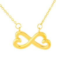 Load image into Gallery viewer, 21St Birthday Gift Infinity Hearts Necklace Your Future Will Be Bright Happy Birthday