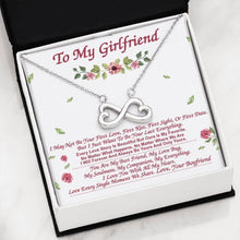 Load image into Gallery viewer, *Gf072* Gift For Girlfriend - Heart-Shaped Infinity Symbol Necklace