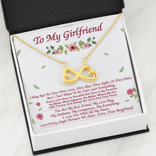 Load image into Gallery viewer, *Gf072* Gift For Girlfriend - Heart-Shaped Infinity Symbol Necklace