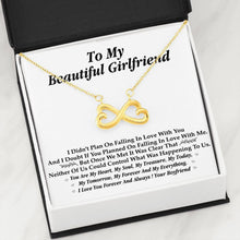 Load image into Gallery viewer, *Gf030* Gift For Girlfriend - Heart-Shaped Infinity Symbol Necklace