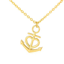 Load image into Gallery viewer, 24Th Birthday Gift Best Wishes Anchor Necklace