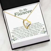Load image into Gallery viewer, **Fe007 - Heart Necklace With Box Insert / Gift For Fiancee