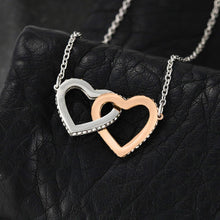 Load image into Gallery viewer, **Fe007 -  Interlocked Necklace With Box Insert / Gift For Fiancee