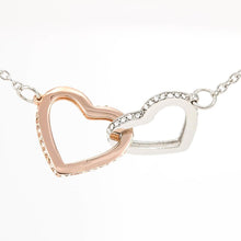 Load image into Gallery viewer, **Fe007 -  Interlocked Necklace With Box Insert / Gift For Fiancee