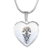 Load image into Gallery viewer, 18K White Wolf Gold Necklace
