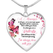 Load image into Gallery viewer, A Messenger - Premium Butterfly Necklace
