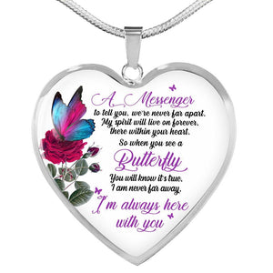 A Messenger - Premium Butterfly Necklace