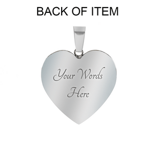 18K 4 Wolves Gold Necklace Custom Engraved