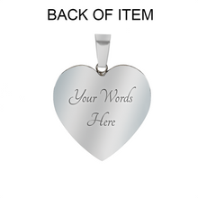 Load image into Gallery viewer, 18K German Shepherd Mom Necklace Custom Engraved
