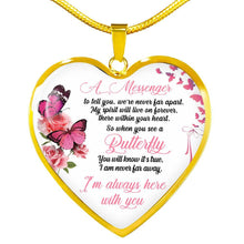 Load image into Gallery viewer, A Messenger - Premium Butterfly Necklace
