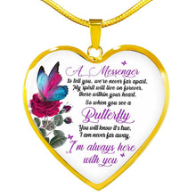 Load image into Gallery viewer, A Messenger - Premium Butterfly Necklace
