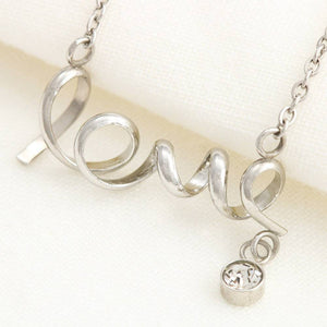 A Truly Great Mentor 2 Scripted Love Necklace