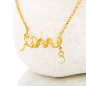 A Truly Great Mentor 2 Scripted Love Necklace