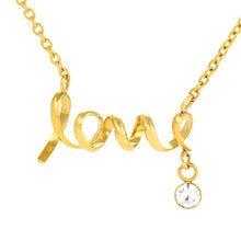 Load image into Gallery viewer, A Truly Great Mentor 2 Scripted Love Necklace
