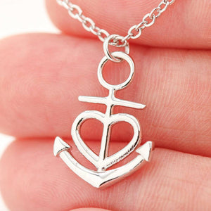A Truly Great Mentor 2 Anchor Necklace