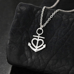 A Truly Great Mentor 2 Anchor Necklace