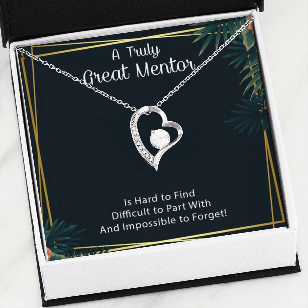 A Truly Great Mentor 2 Forever Love Necklace