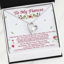 Load image into Gallery viewer, **Fe040 - Heart Necklace With Box Insert / Gift For Fiancee
