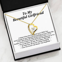 Load image into Gallery viewer, **Gf030 - Heart Necklace With Box Insert / Gift For Girlfriend
