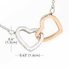 Load image into Gallery viewer, **Wf084- Interlocked Necklace With Box Insert / Gift For Wife
